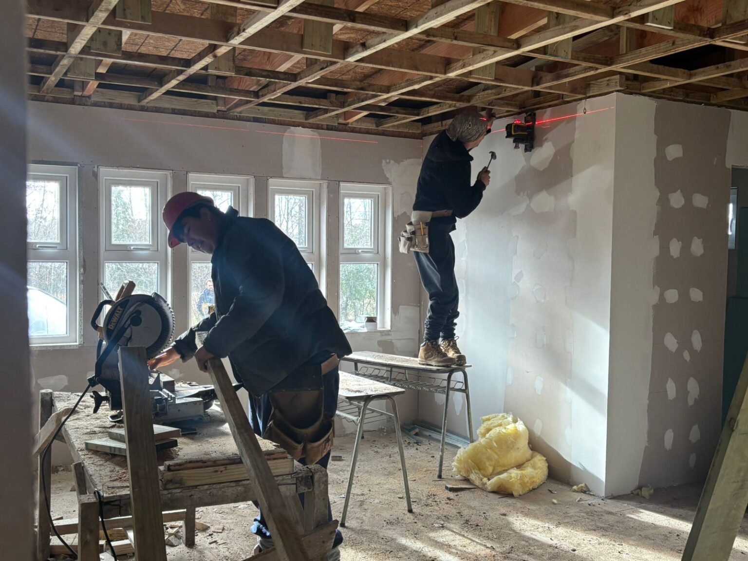 SLEP Chiloé: 68% de avance presentan las obras de la nueva Escuela de Notuco