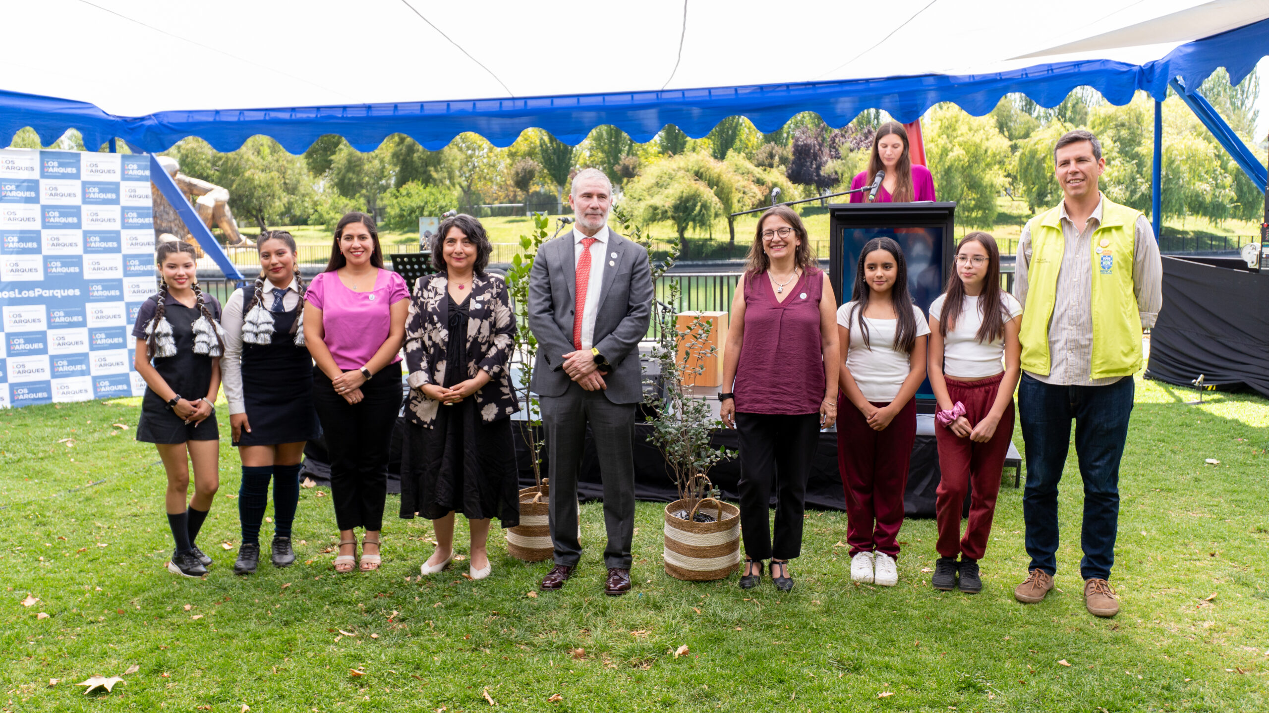 SLEP Los Parques inicia su gestión educativa en Quinta Normal y Renca con simbólico traspaso en el Parque de la Familia