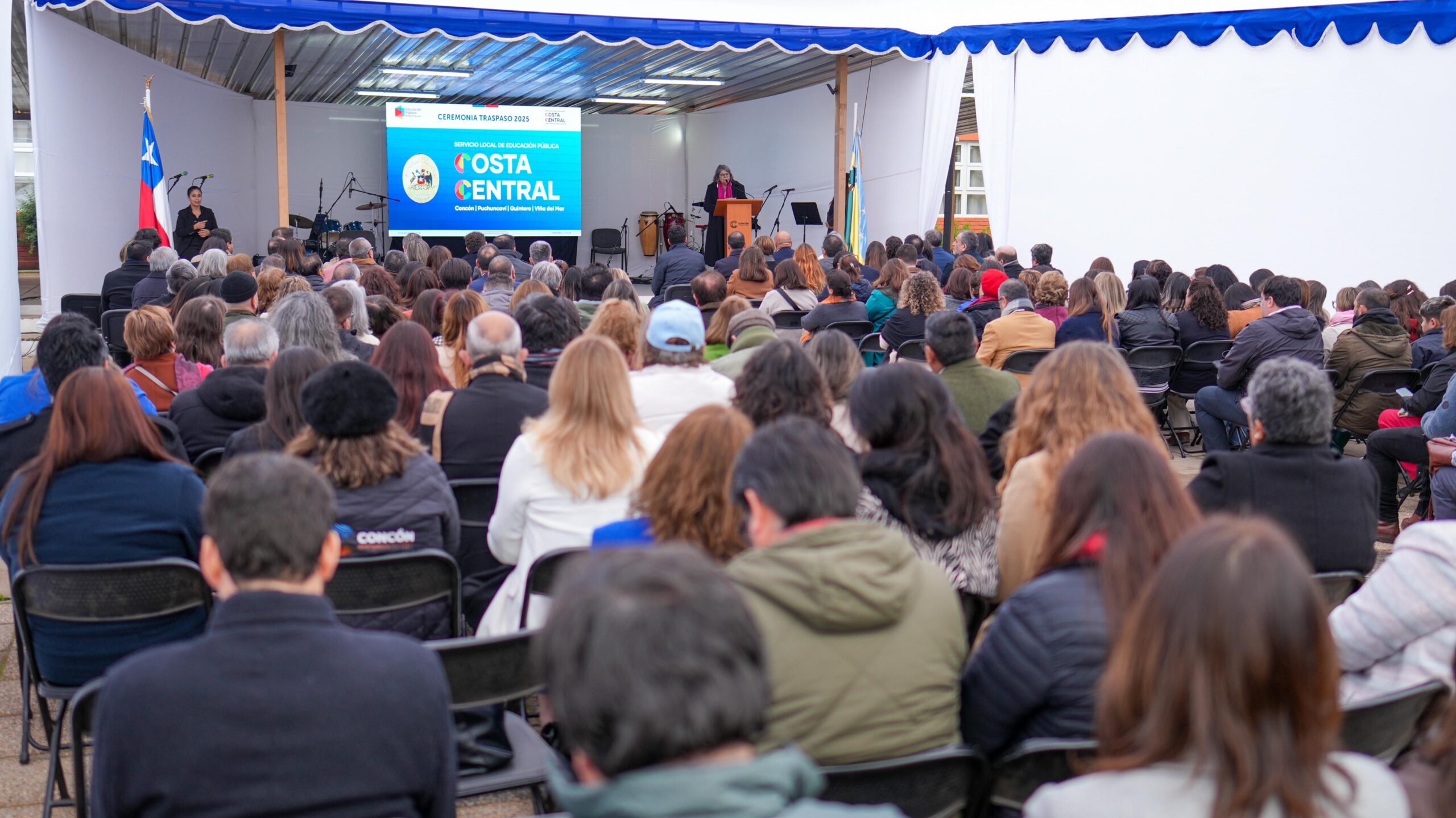 El nuevo Sistema de Educación Pública llega a cuatro comunas de la región de Valparaíso con el traspaso del SLEP Costa Central