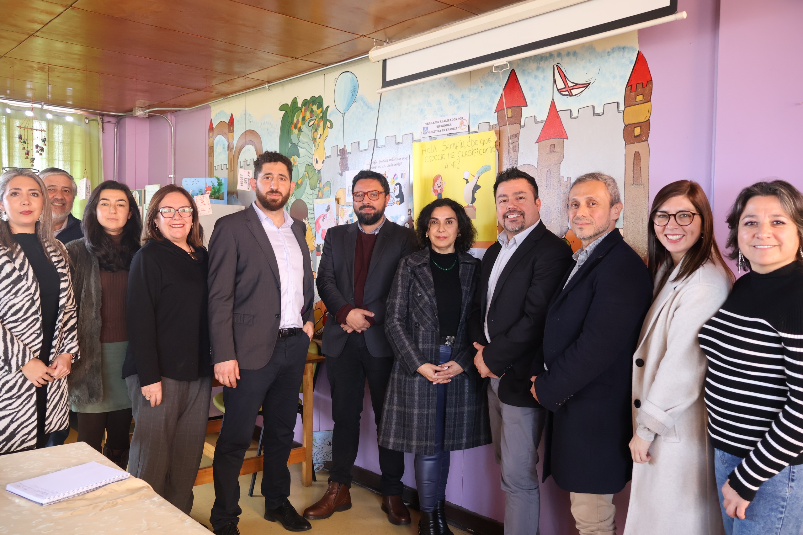 Inician mejoramiento de Prácticas Educativas en la Escuela Fernando Santiván del SLEP Valdivia