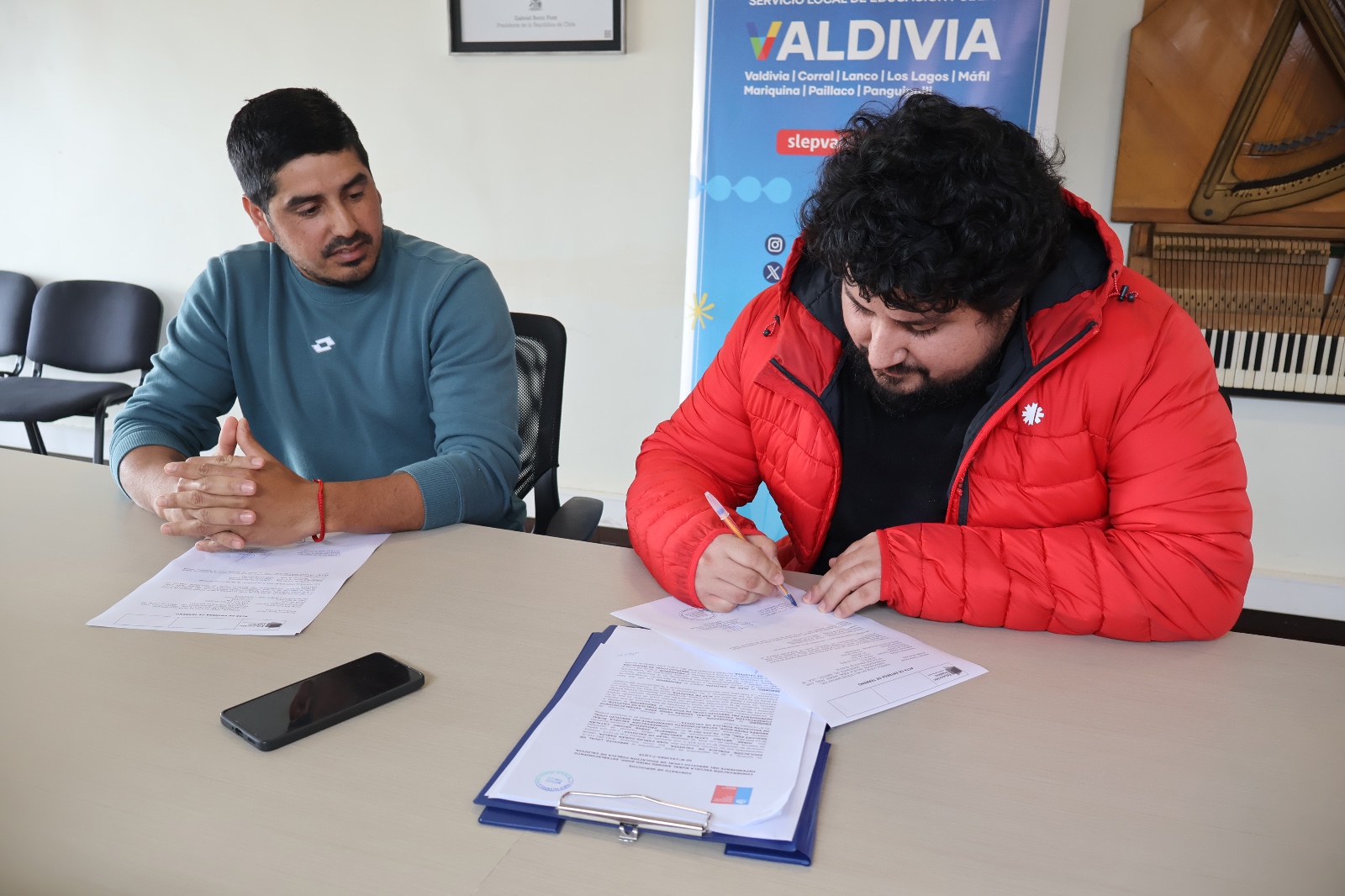 SLEP Valdivia inicia proyecto de mejoramiento escuela Fried Kopp