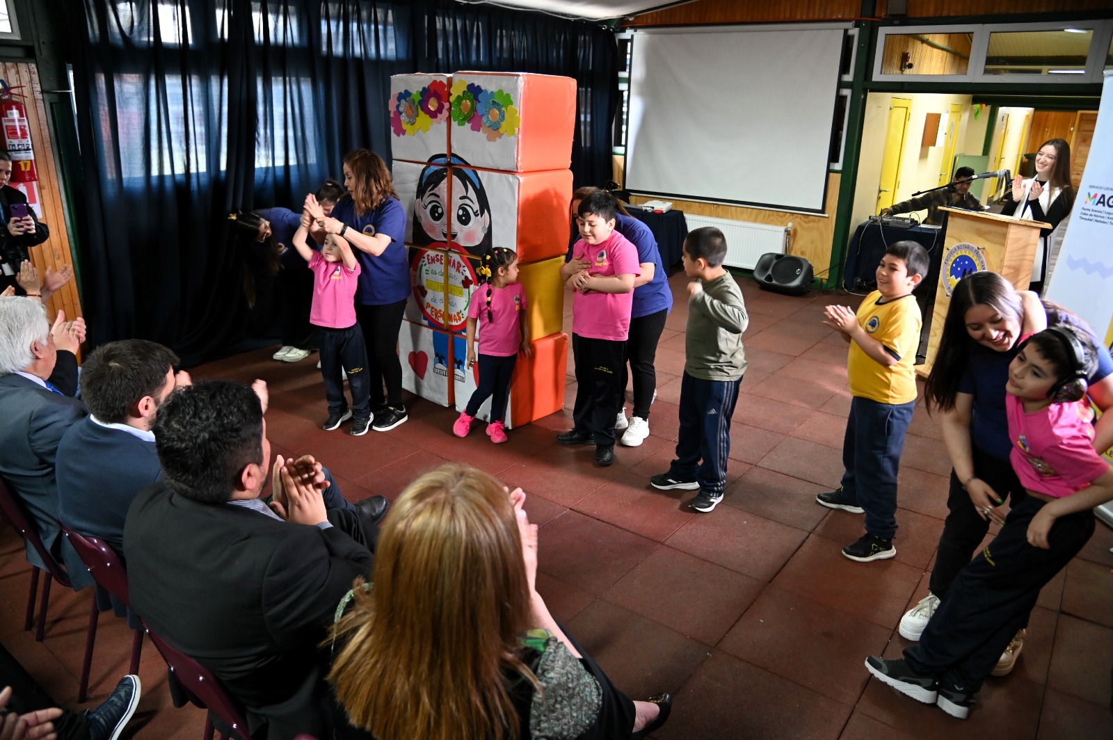 SLEP Magallanes entrega obras en la Escuela Especial Rotario Paul Harris