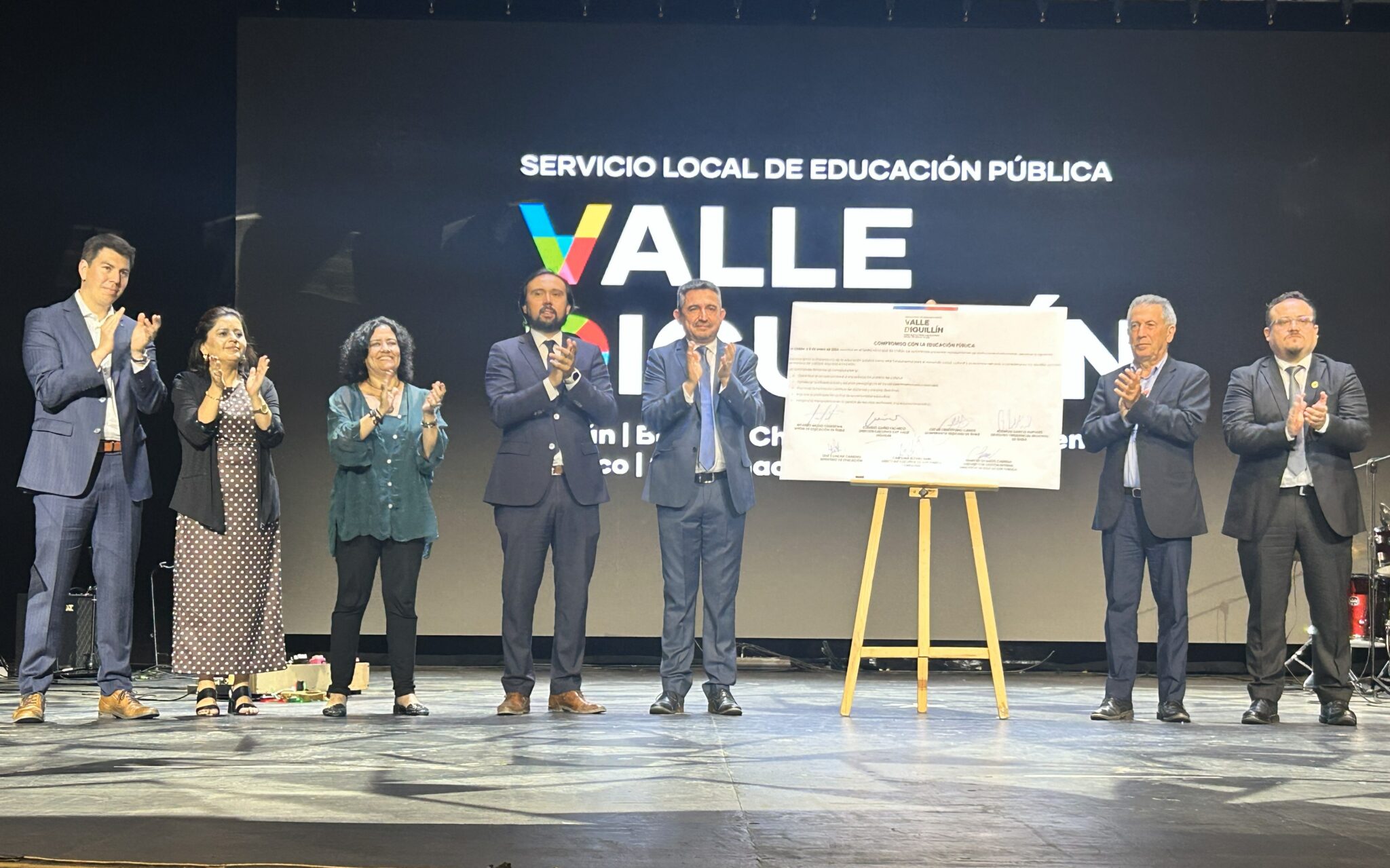 Con un llamado a “creer en la fuerza de la educación pública” el SLEP Valle Diguillín entró en régimen