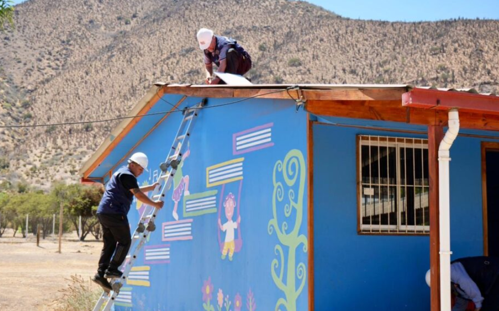 SLEP Petorca inicó la instalación de Internet satelital y fibra óptica en 68 establecimientos del territorio