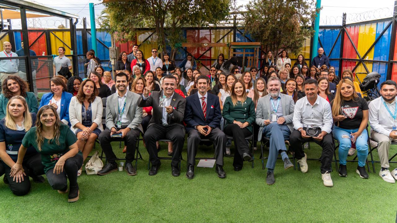 Director (s) Pedro Larraín inauguró obras de conservación del Jardin Infantil Rayen